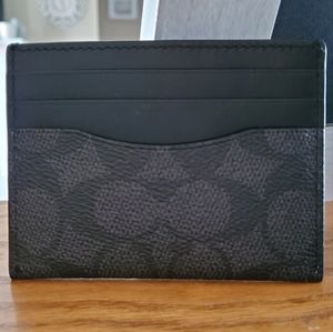 Coach card holder